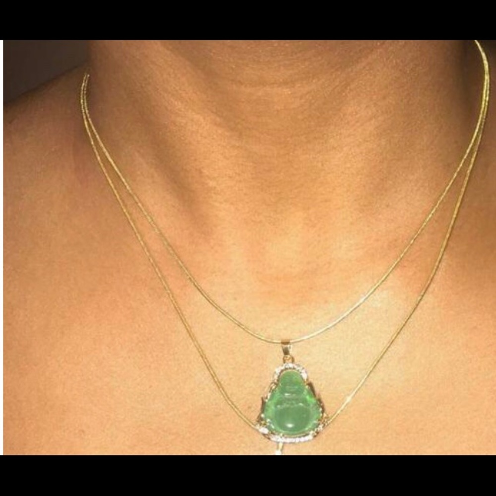 Jade Budda Necklace